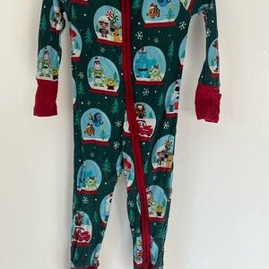 Little Sleepies Disney Christmas 6-12 Months.